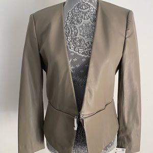 Zara leather style jacket